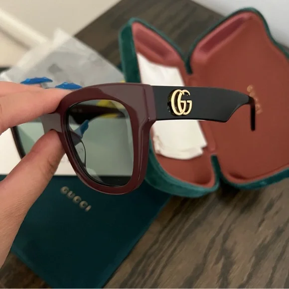 Gucci GG0998S Sunglasses - Brown/Black - Picture 9 of 9